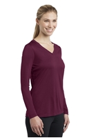 Picture of LADIES' LONG SLEEVE V-NECK COMPETITOR TEE