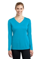 Picture of LADIES' LONG SLEEVE V-NECK COMPETITOR TEE