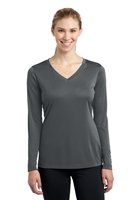 Picture of LADIES' LONG SLEEVE V-NECK COMPETITOR TEE