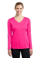 Picture of LADIES' LONG SLEEVE V-NECK COMPETITOR TEE